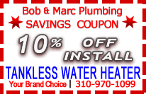 South Bay Plumber Tankless Water Heater